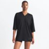 NikeSKIMS Przewiewny Top Oversize z Dekoltem w Serek NikeSKIMS Przewiewny Top Oversize z Dekoltem w Serek