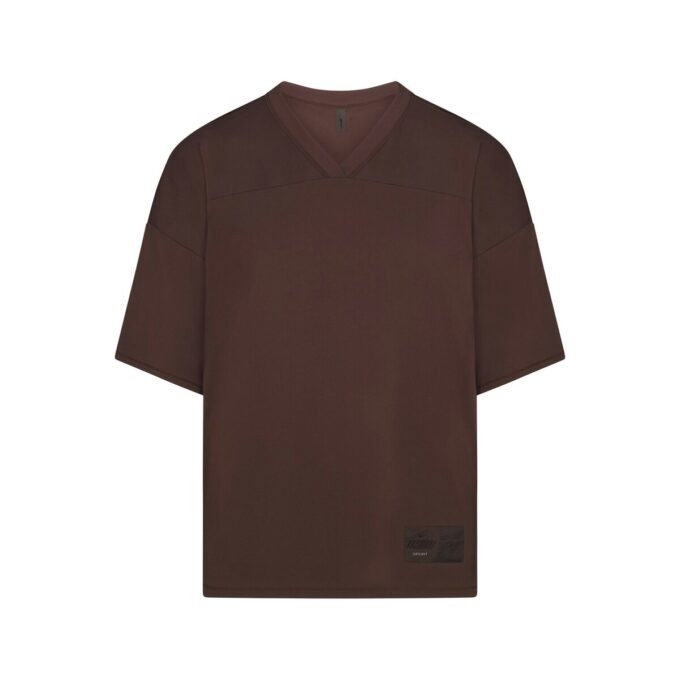NikeSKIMS Przewiewny Top Oversize z Dekoltem w Serek NikeSKIMS Przewiewny Top Oversize z Dekoltem w Serek