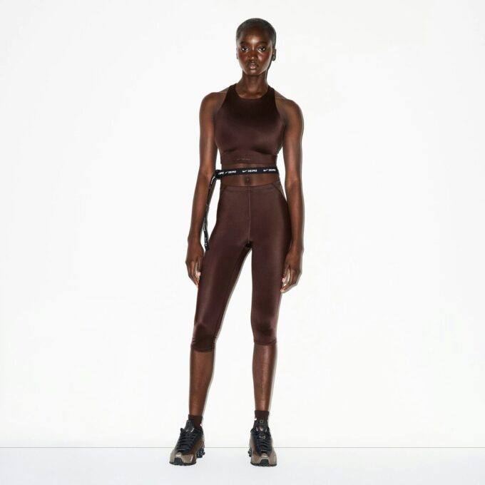 NikeSKIMS SHINE DRAWCORD CROP LEGGING 17″ NikeSKIMS SHINE DRAWCORD CROP LEGGING 17″