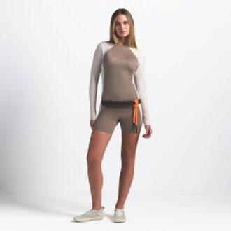 NikeSKIMS SHINE DŁUGI RĘKAW Z OKRĄGŁYM KOŁNIERZEM