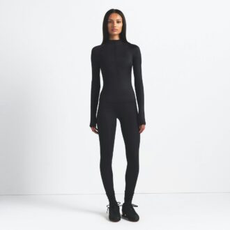 NikeSKIMS SHINE DŁUGI RĘKAW Z ZAPIĘCIEM DO PÓŁ