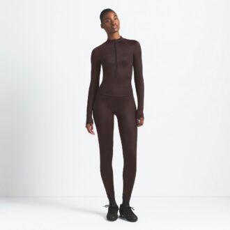 NikeSKIMS SHINE DŁUGI RĘKAW Z ZAPIĘCIEM DO PÓŁ