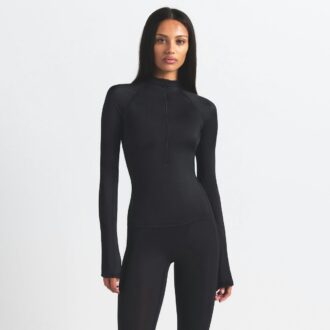 NikeSKIMS SHINE DŁUGI RĘKAW Z ZAPIĘCIEM DO PÓŁ