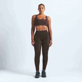 NikeSKIMS VINTAGE BIUSTONOSZ BEZ SZWÓW Z WYCIĘTYM DEKOLTEM