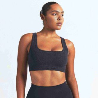 NikeSKIMS VINTAGE BIUSTONOSZ BEZ SZWÓW Z WYCIĘTYM DEKOLTEM