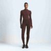 NikeSKIMS VINTAGE SEAMLESS MOCK NECK CROP TOP NikeSKIMS VINTAGE SEAMLESS MOCK NECK CROP TOP