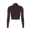 NikeSKIMS VINTAGE SEAMLESS MOCK NECK CROP TOP NikeSKIMS VINTAGE SEAMLESS MOCK NECK CROP TOP