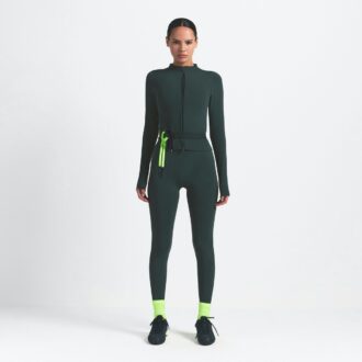 NikeSKIMS VINTAGE SZWOWA KURTKA Z ZAMKIEM NA CAŁYM ZAMKU