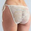 NOWOŚĆ BIELIZNA BIKINI Z HAFTEM 3-PAK