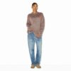 OVERSIZEROWY SWETER Z KASZMIRU OVERSIZEROWY SWETER Z KASZMIRU