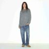 OVERSIZEROWY SWETER Z KASZMIRU OVERSIZEROWY SWETER Z KASZMIRU