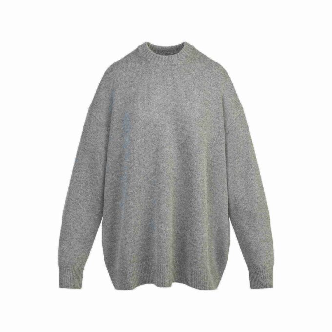 OVERSIZEROWY SWETER Z KASZMIRU OVERSIZEROWY SWETER Z KASZMIRU