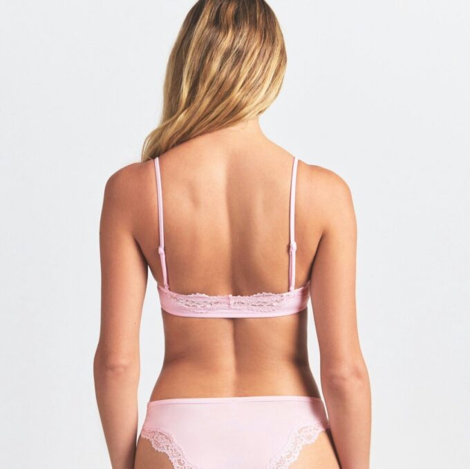 Pasuje do każdego, koronkowy biustonosz typu bralette z wycięciem w serek (2 sztuki) Pasuje do każdego, koronkowy biustonosz typu bralette z wycięciem w serek (2 sztuki)