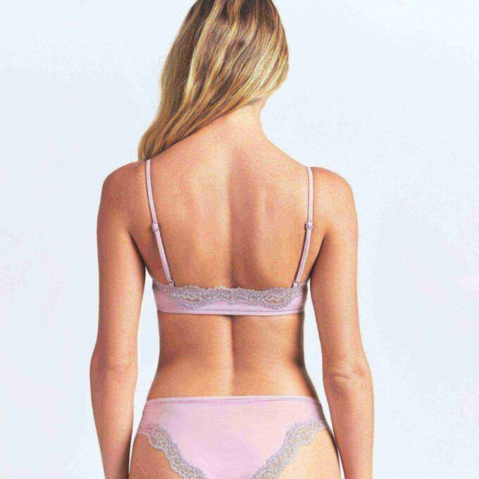 Pasuje do każdego, koronkowy biustonosz typu bralette z wycięciem w serek (2 sztuki) Pasuje do każdego, koronkowy biustonosz typu bralette z wycięciem w serek (2 sztuki)