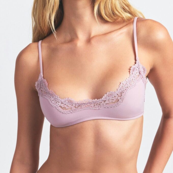 Pasuje do każdego, koronkowy biustonosz typu bralette z wycięciem w serek (2 sztuki) Pasuje do każdego, koronkowy biustonosz typu bralette z wycięciem w serek (2 sztuki)