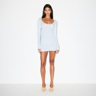 PIÓRKOWA MINI SUKIENKA Z KASZMIRU HENLEY