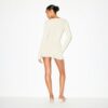 PIÓRKOWA MINI SUKIENKA Z KASZMIRU HENLEY PIÓRKOWA MINI SUKIENKA Z KASZMIRU HENLEY