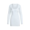 PIÓRKOWA MINI SUKIENKA Z KASZMIRU HENLEY PIÓRKOWA MINI SUKIENKA Z KASZMIRU HENLEY
