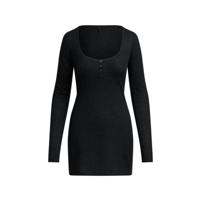 PIÓRKOWA MINI SUKIENKA Z KASZMIRU HENLEY