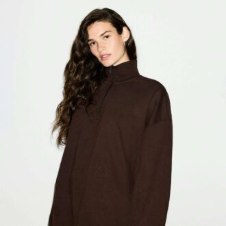 POLAR BOYFRIEND OVERSIZE Z ZAPIĘCIEM DO PÓŁ