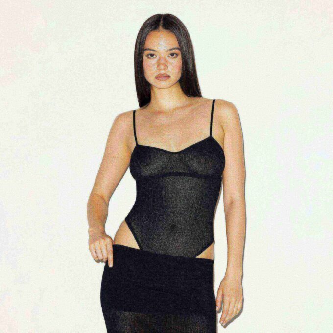 PRZEŹROCZYSTE DZIANINOWE BODY CAMI