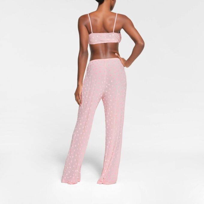 PRZEŹROCZYSTY AKSAMITNY BRALETTE Z WIĄZANIEM Z PRZODU PRZEŹROCZYSTY AKSAMITNY BRALETTE Z WIĄZANIEM Z PRZODU