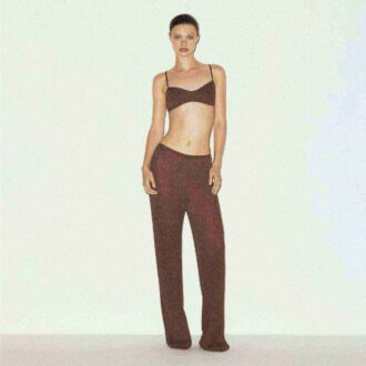PRZEŹROCZYSTY DZIANINOWY BRALETTE PRZEŹROCZYSTY DZIANINOWY BRALETTE