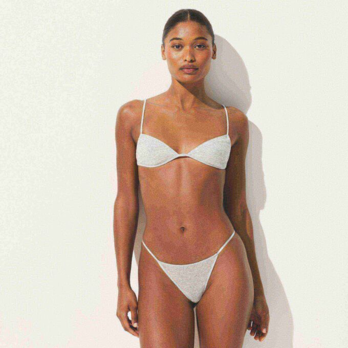 PRZEŹROCZYSTY ŻEBRAK KRÓTKI TRÓJKĄTNY BRALETTE