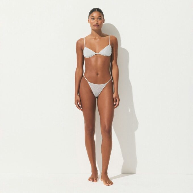 PRZEŹROCZYSTY ŻEBRAK KRÓTKI TRÓJKĄTNY BRALETTE