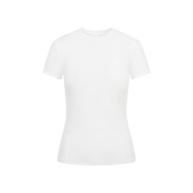 PRZEŹROCZYSTY T-SHIRT Z PRĄŻKAMI PRZEŹROCZYSTY T-SHIRT Z PRĄŻKAMI