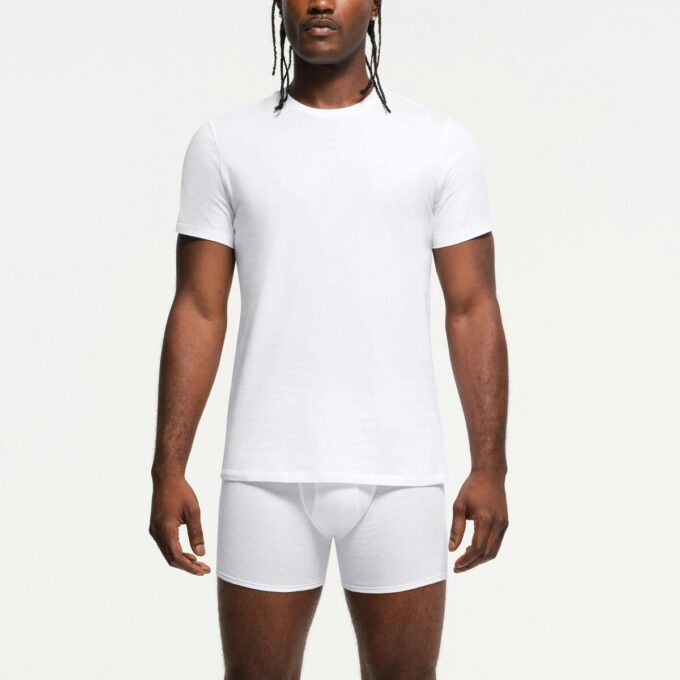 SKIMS BASICS LEKKIE MĘSKIE KOSZULKI T-SHIRT 3-PAK SKIMS BASICS LEKKIE MĘSKIE KOSZULKI T-SHIRT 3-PAK