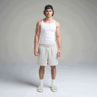 SKIMS BAWEŁNIANY MĘSKI T-SHIRT RIB TANK 3-PAK