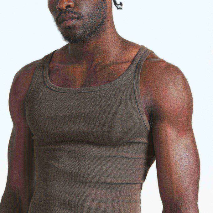 SKIMS BAWEŁNIANY MĘSKI T-SHIRT RIB TANK 3-PAK SKIMS BAWEŁNIANY MĘSKI T-SHIRT RIB TANK 3-PAK
