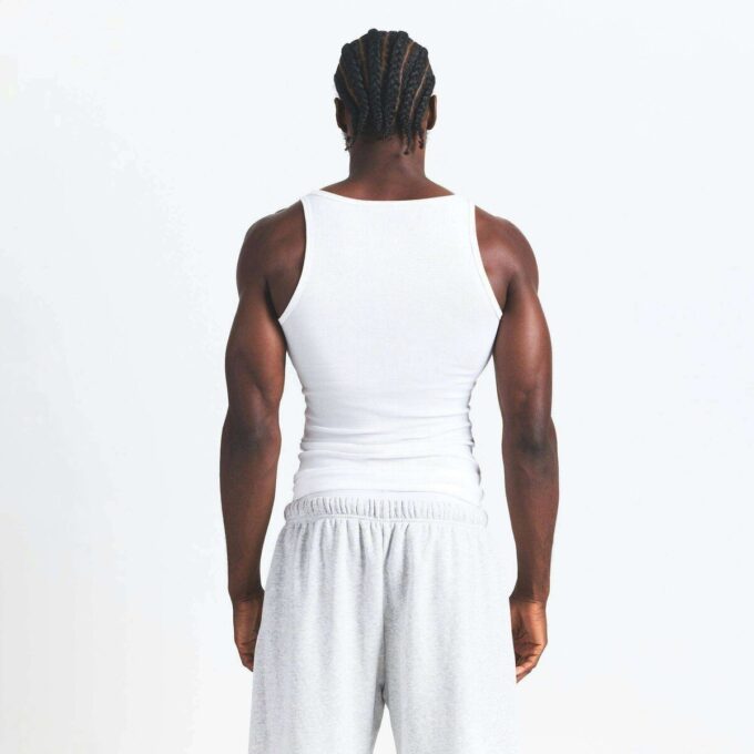 SKIMS BAWEŁNIANY MĘSKI T-SHIRT RIB TANK 3-PAK SKIMS BAWEŁNIANY MĘSKI T-SHIRT RIB TANK 3-PAK