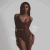 SKIMS BODY CORE SCULPT PLUNGE TONG BODYSUIT SKIMS BODY CORE SCULPT PLUNGE TONG BODYSUIT