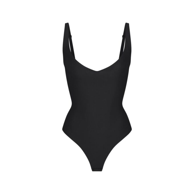 SKIMS BODY CORE SCULPT PLUNGE TONG BODYSUIT SKIMS BODY CORE SCULPT PLUNGE TONG BODYSUIT