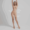 SKIMS BODY CORE SCULPT SZORTY Z WYSOKIM STANEM SKIMS BODY CORE SCULPT SZORTY Z WYSOKIM STANEM
