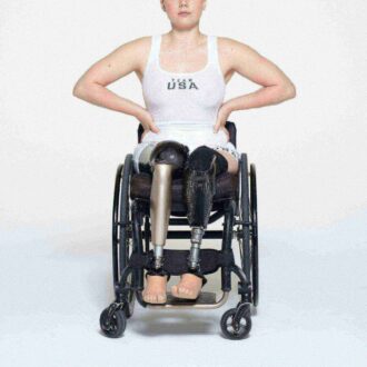 SKIMS DLA REPREZENTACJI USA COTTON RIB PARAOLIMPIJSKI TANK