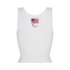 SKIMS DLA REPREZENTACJI USA COTTON RIB PARAOLIMPIJSKI TANK