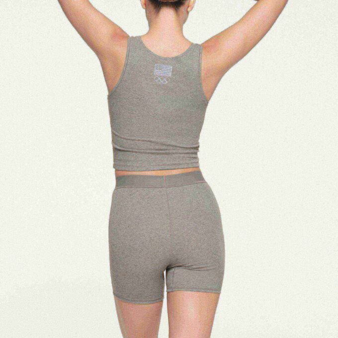 SKIMS FOR TEAM USA COTTON RIB OLYMPIC TANK SKIMS FOR TEAM USA COTTON RIB OLYMPIC TANK