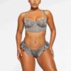 SKIMS LOGO SHINE BALCONETTE CORSET BIUSTONOSZ