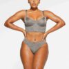 SKIMS LOGO SHINE DEMI CORSET BIUSTONOSZ SKIMS LOGO SHINE DEMI CORSET BIUSTONOSZ