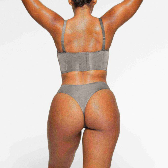 SKIMS LOGO SHINE DEMI CORSET BIUSTONOSZ SKIMS LOGO SHINE DEMI CORSET BIUSTONOSZ