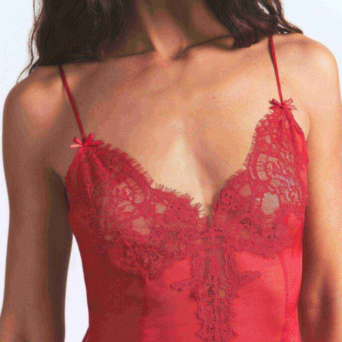 SKIMS ROMANCE KORONKOWY TEDDY