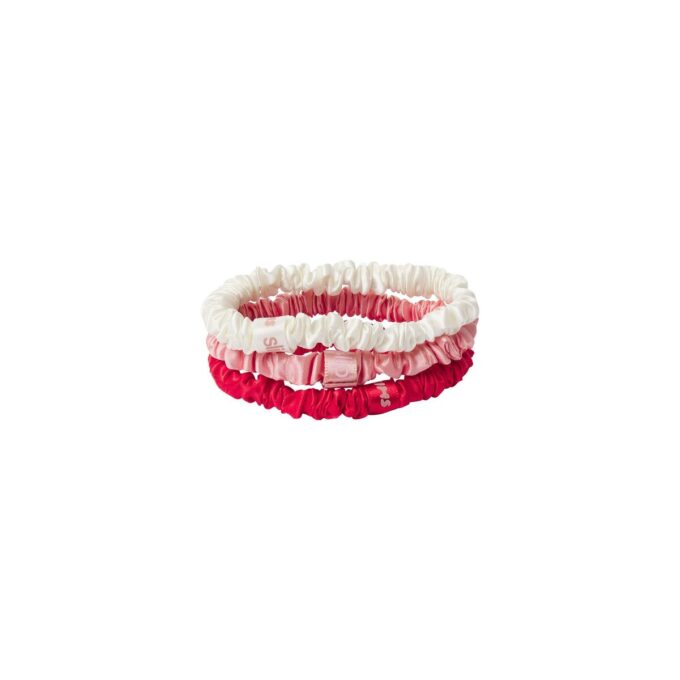 SLIP X SKIMS PURE SILK SKINNY SCRUNCHIE 3-PACK SLIP X SKIMS PURE SILK SKINNY SCRUNCHIE 3-PACK