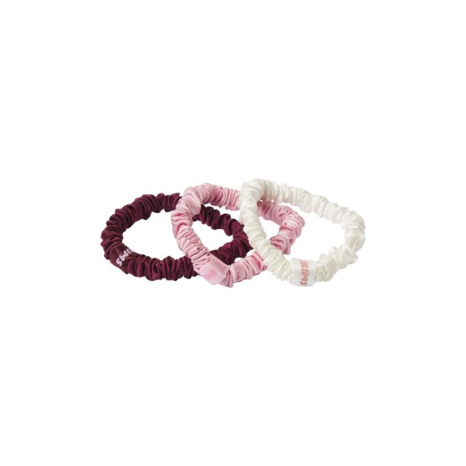 SLIP X SKIMS PURE SILK SKINNY SCRUNCHIE 3-PACK SLIP X SKIMS PURE SILK SKINNY SCRUNCHIE 3-PACK