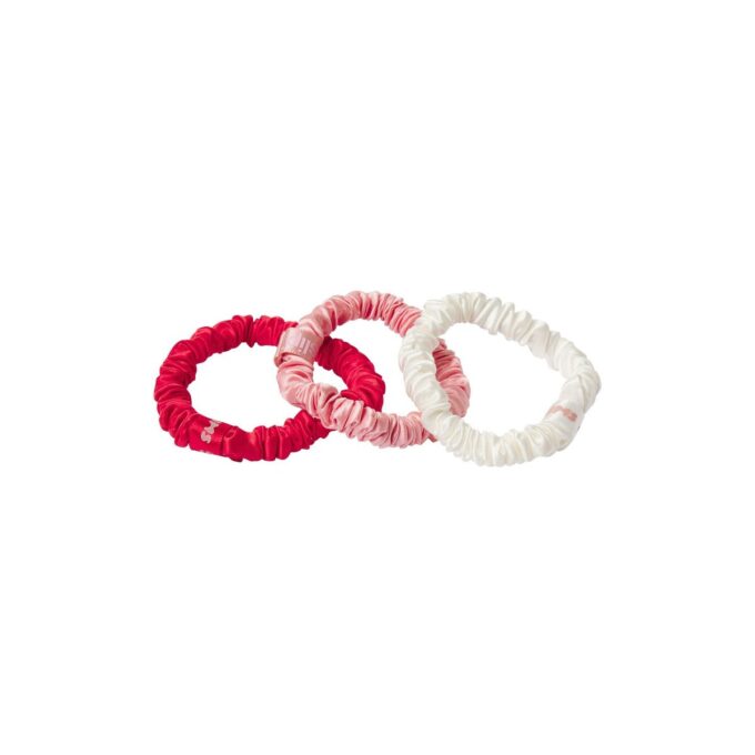 SLIP X SKIMS PURE SILK SKINNY SCRUNCHIE 3-PACK SLIP X SKIMS PURE SILK SKINNY SCRUNCHIE 3-PACK