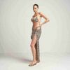 SPÓDNICA KĄPIELOWA SARONG Z SYGNATURĄ SPÓDNICA KĄPIELOWA SARONG Z SYGNATURĄ
