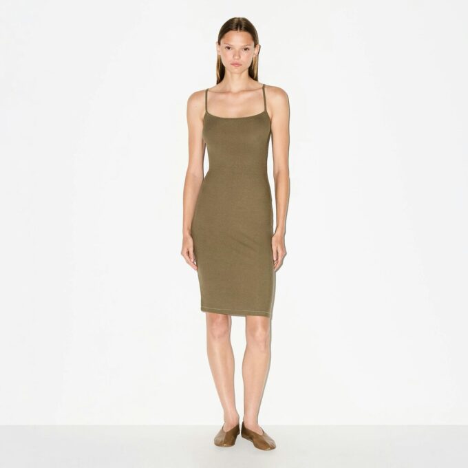SUKIENKA SOFT LOUNGE MIDI SLIP DRESS SUKIENKA SOFT LOUNGE MIDI SLIP DRESS
