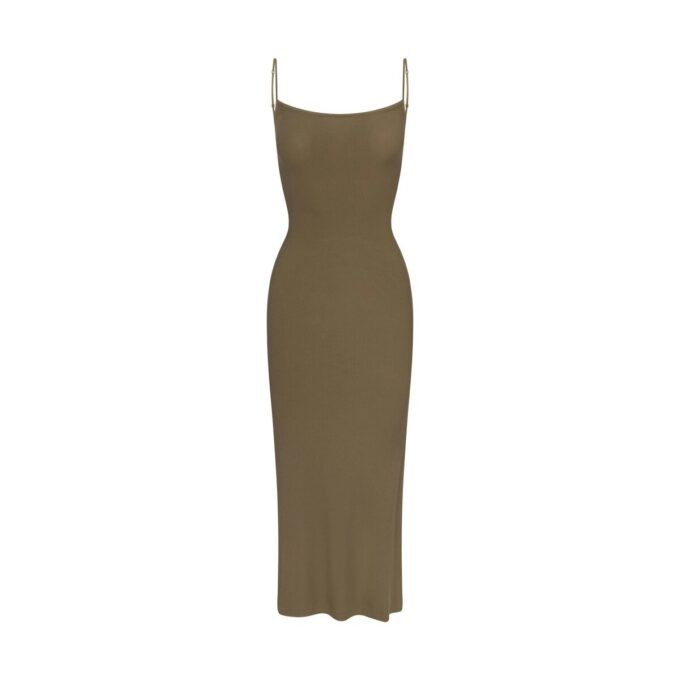 SUKIENKA SOFT LOUNGE MIDI SLIP DRESS SUKIENKA SOFT LOUNGE MIDI SLIP DRESS